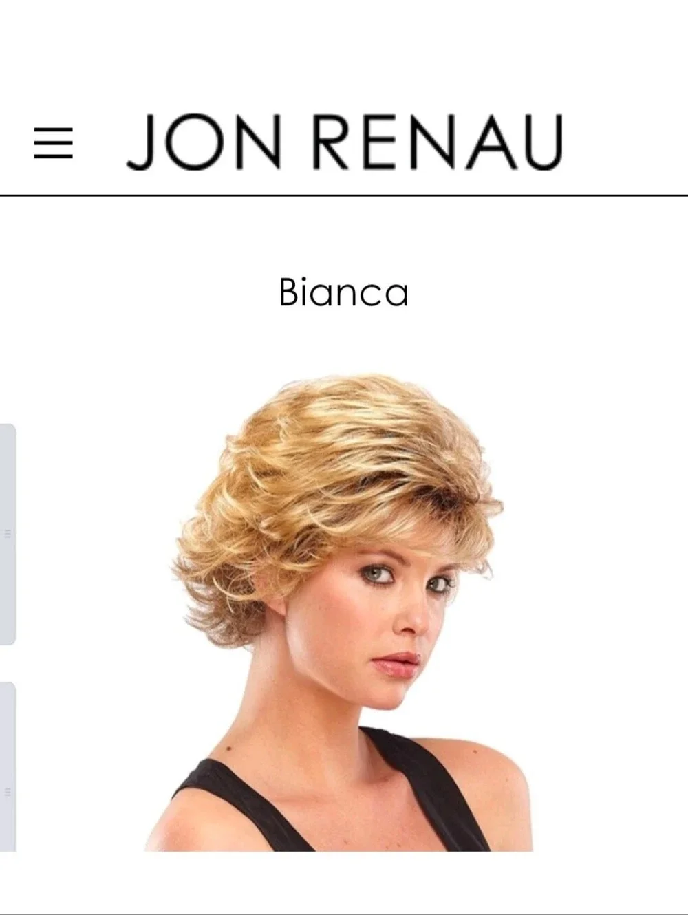 Jon Renau Bianca Wig 27mbf Strawberry Blonde Auburn Red Short Synthetic New